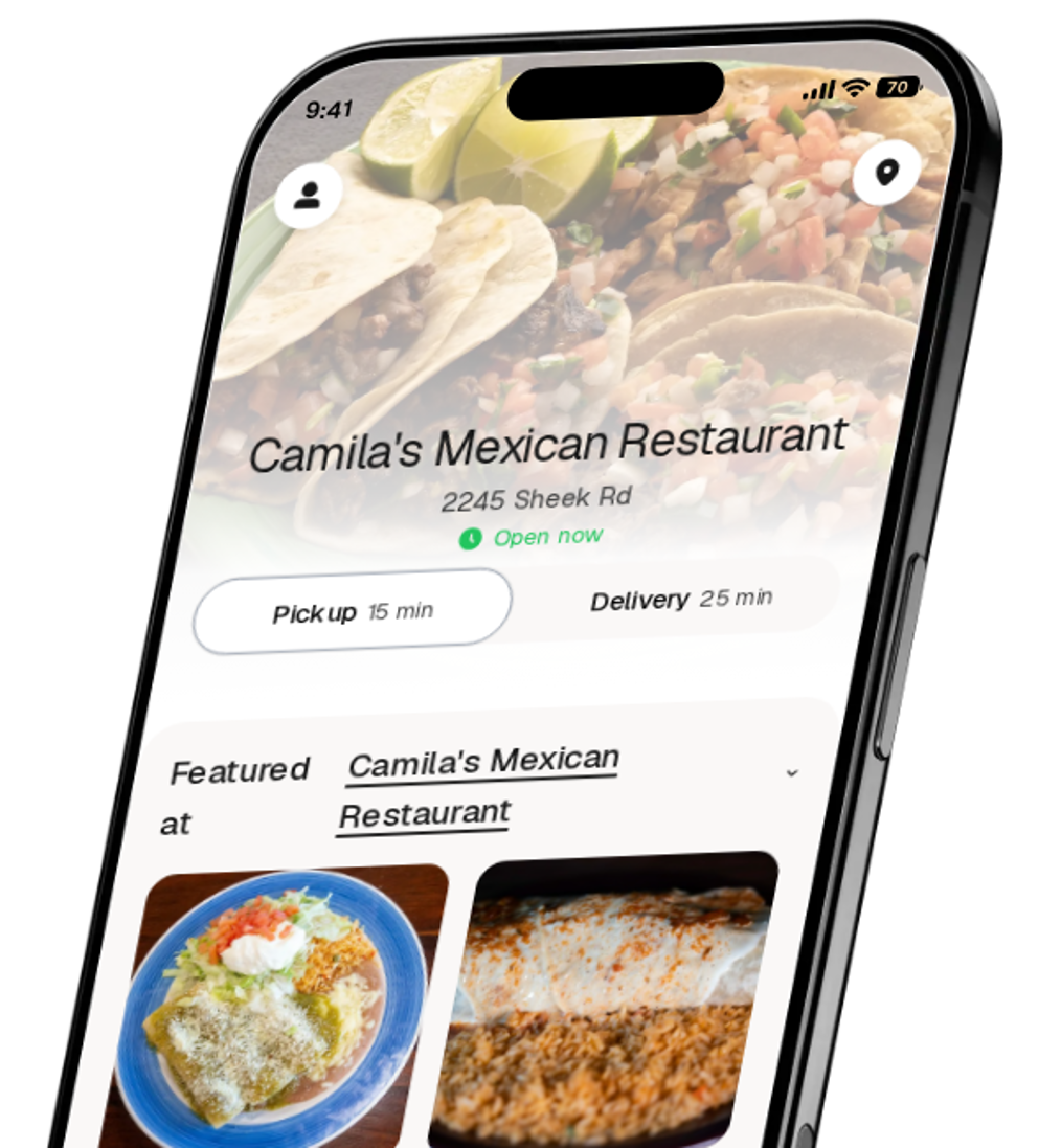 Camila's Mexican Restaurant app preview