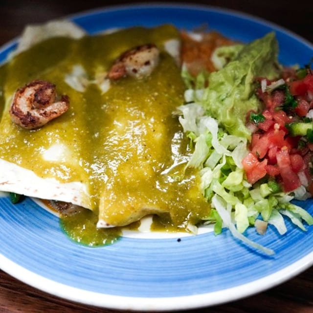 Shrimp Burrito.