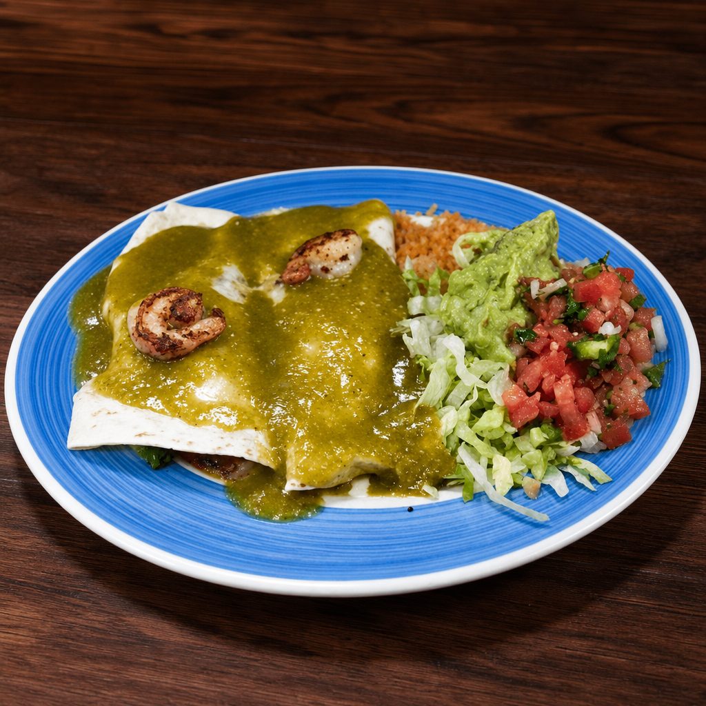 Shrimp Burritos.