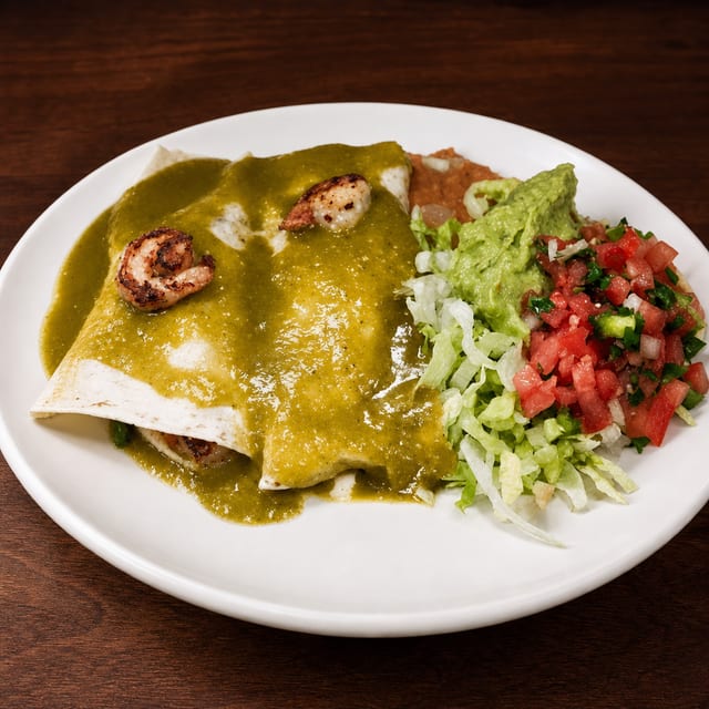 Shrimp Burrito.