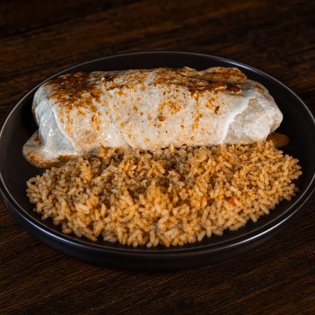 Burrito Acapulco.