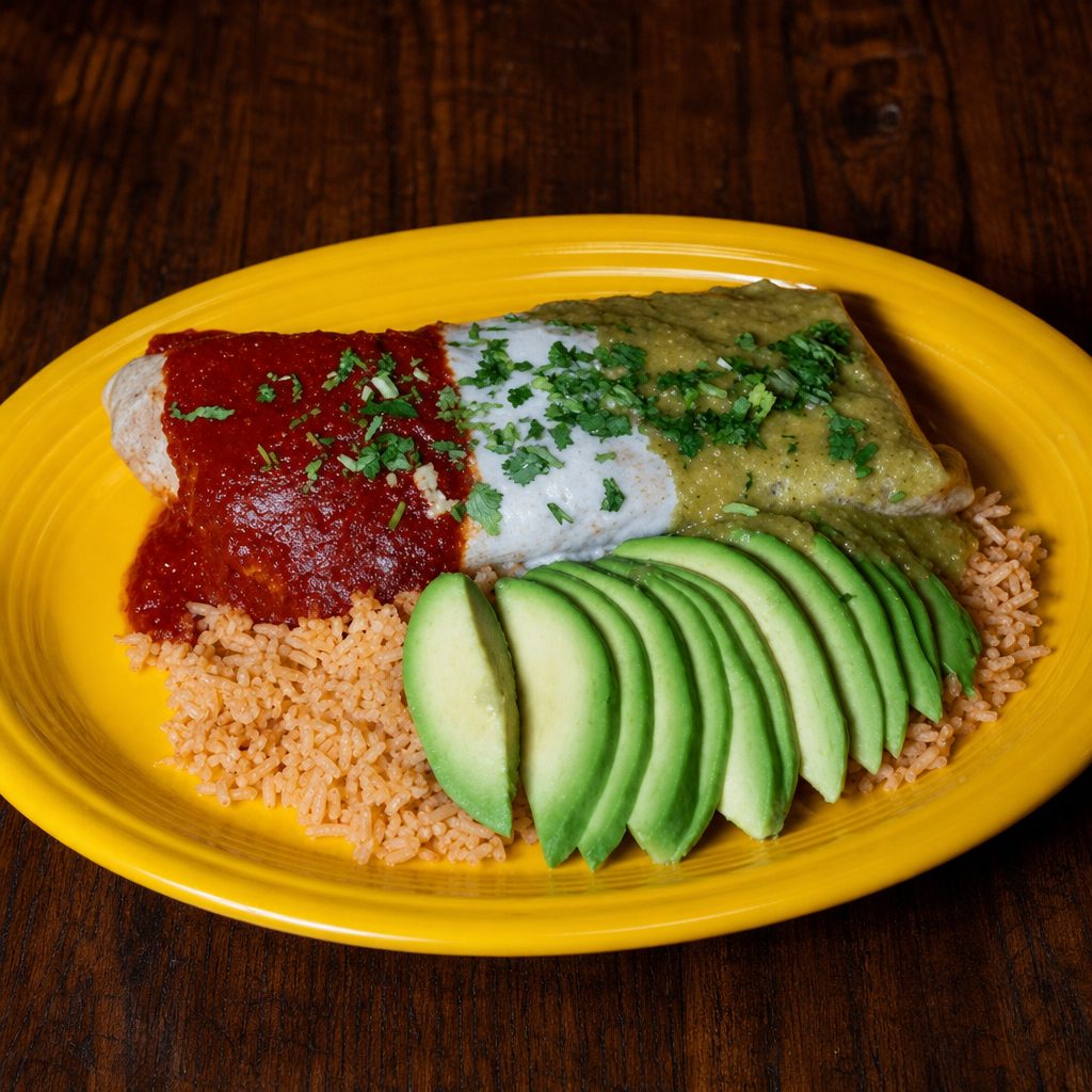 Burrito Al Pastor.