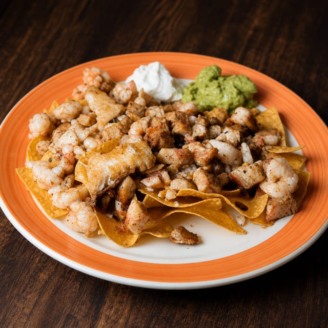 Nachos Del Mar.