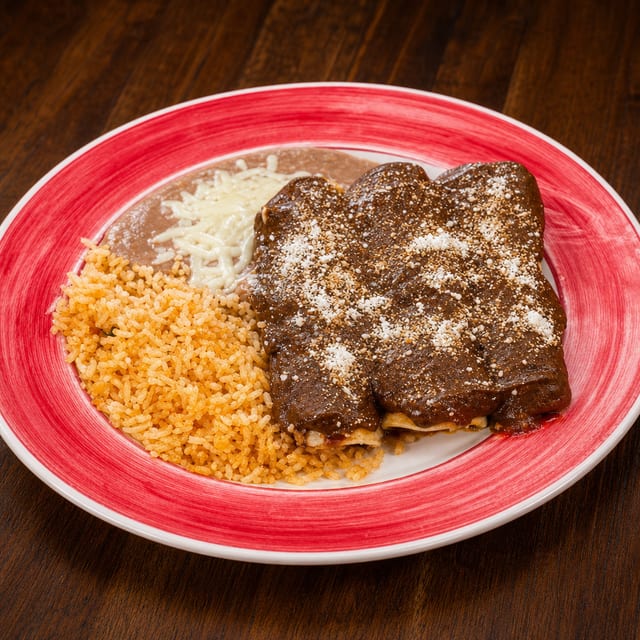 Enchilada De Mole.