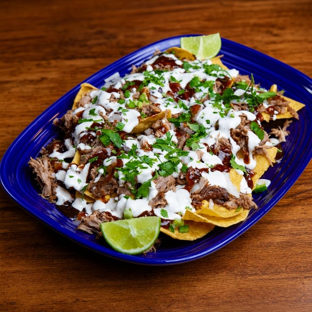 Pork Nachos.