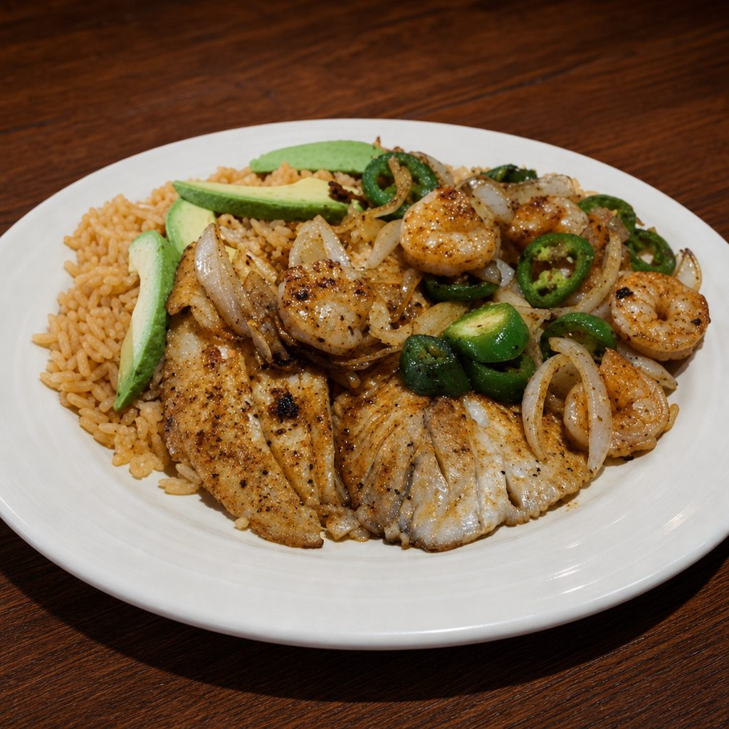 Shrimp & Fish.