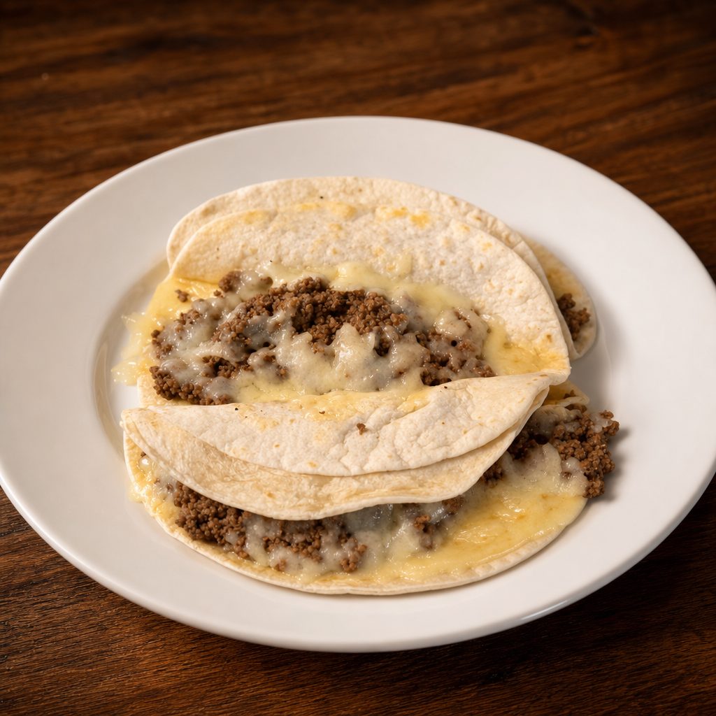 Ground Beef Taco.
