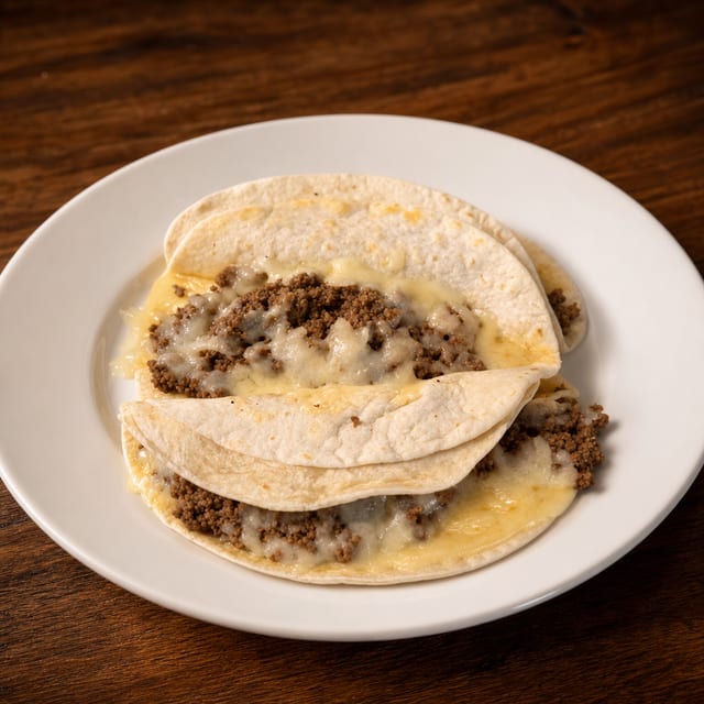 Ground Beef Taco.