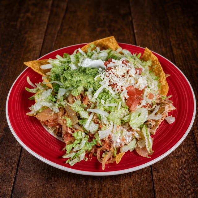Nachos with Chicken.