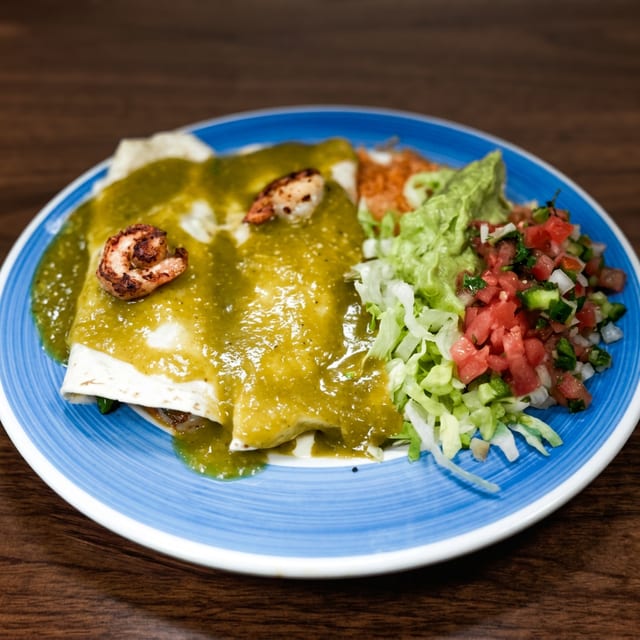 Shrimp Burrito.