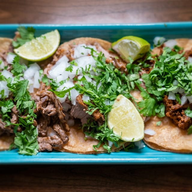 Tacos De Carne Asada.
