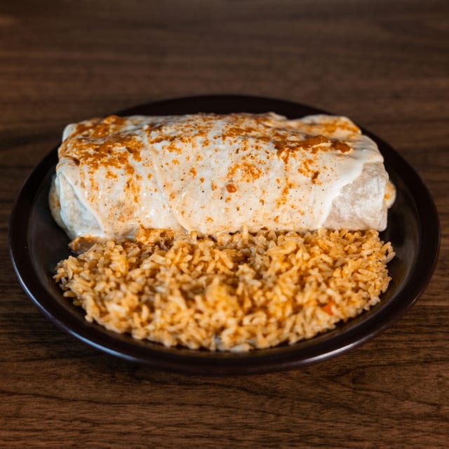 Burrito Acapulco.