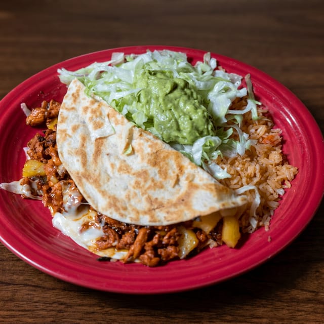 Quesadilla Al Pastor.