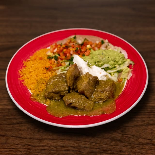 Tomatillo Pork.
