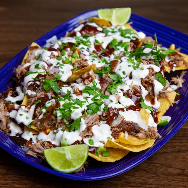 Pork Nachos.