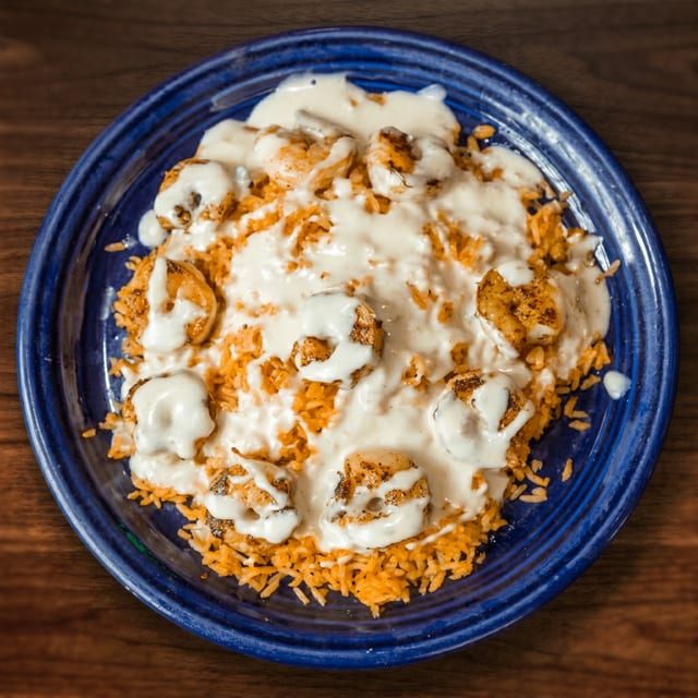 Arroz Con Camarones.