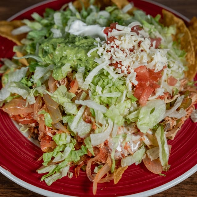 Nachos with Chicken.