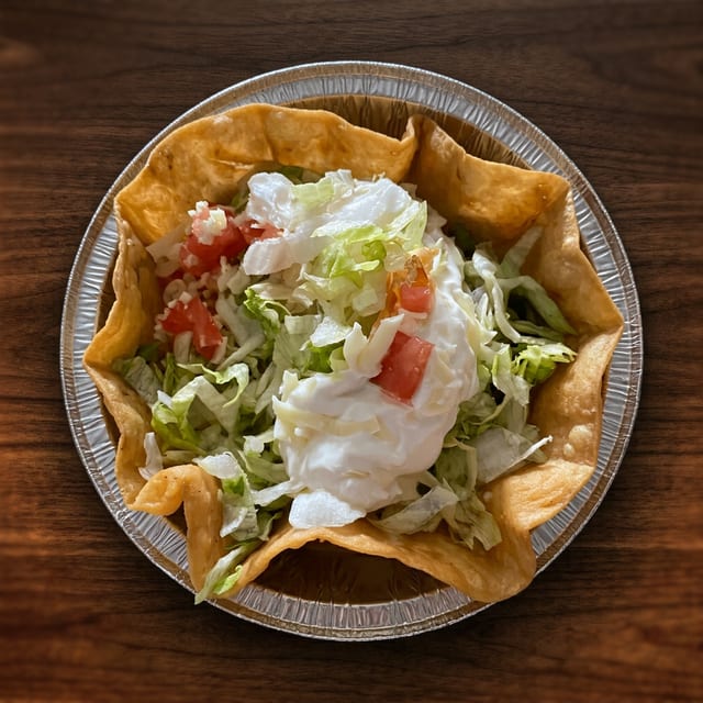 Taco Salad Fajitas.